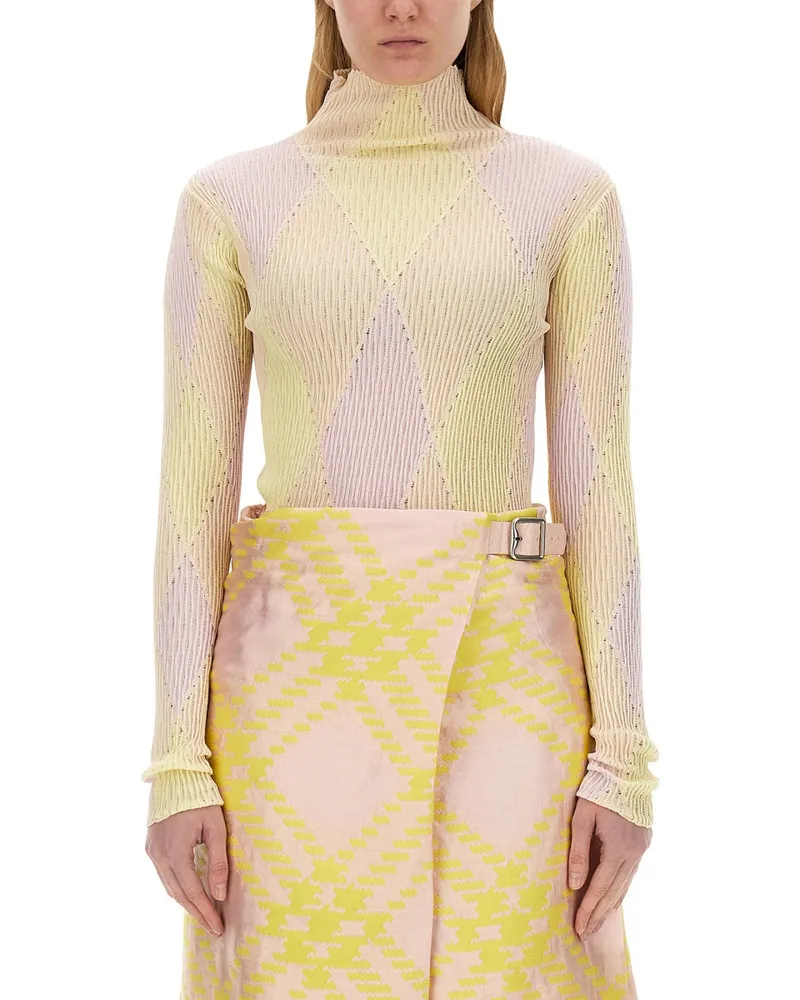 Burberry Shirt mit Scheckmuster Multicolour