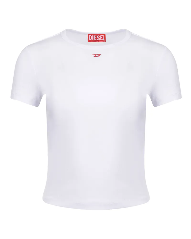 Diesel T -Shirt aus Baumwolle White