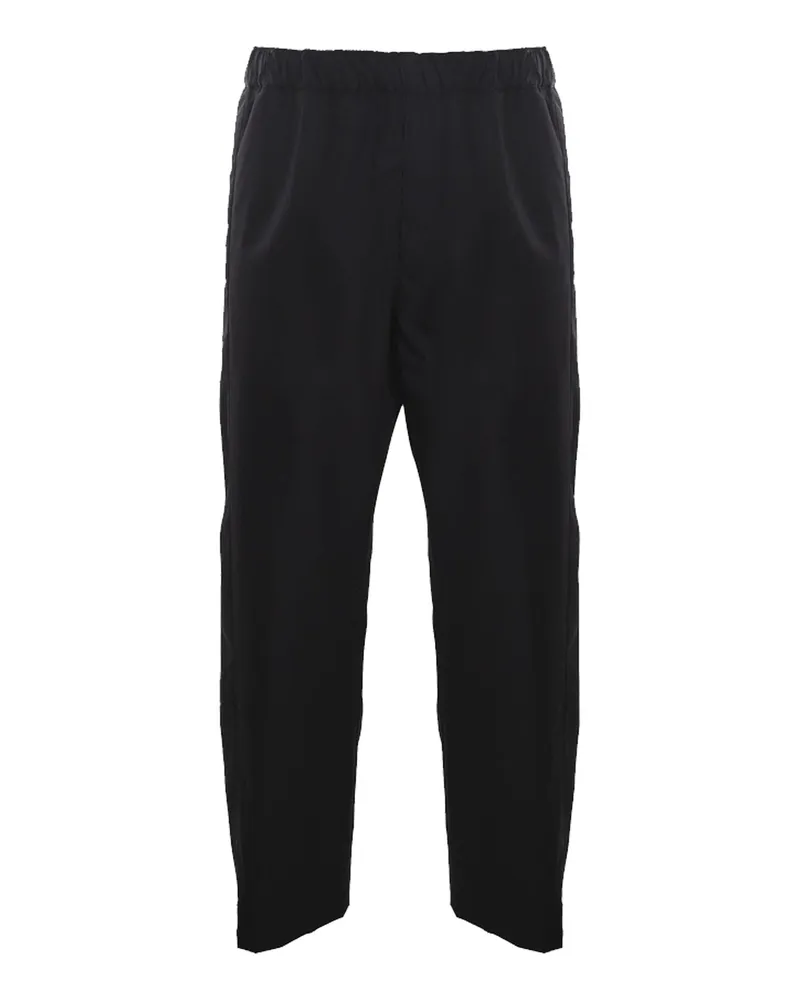 Alexander McQueen Baumwollhosen Schwarz