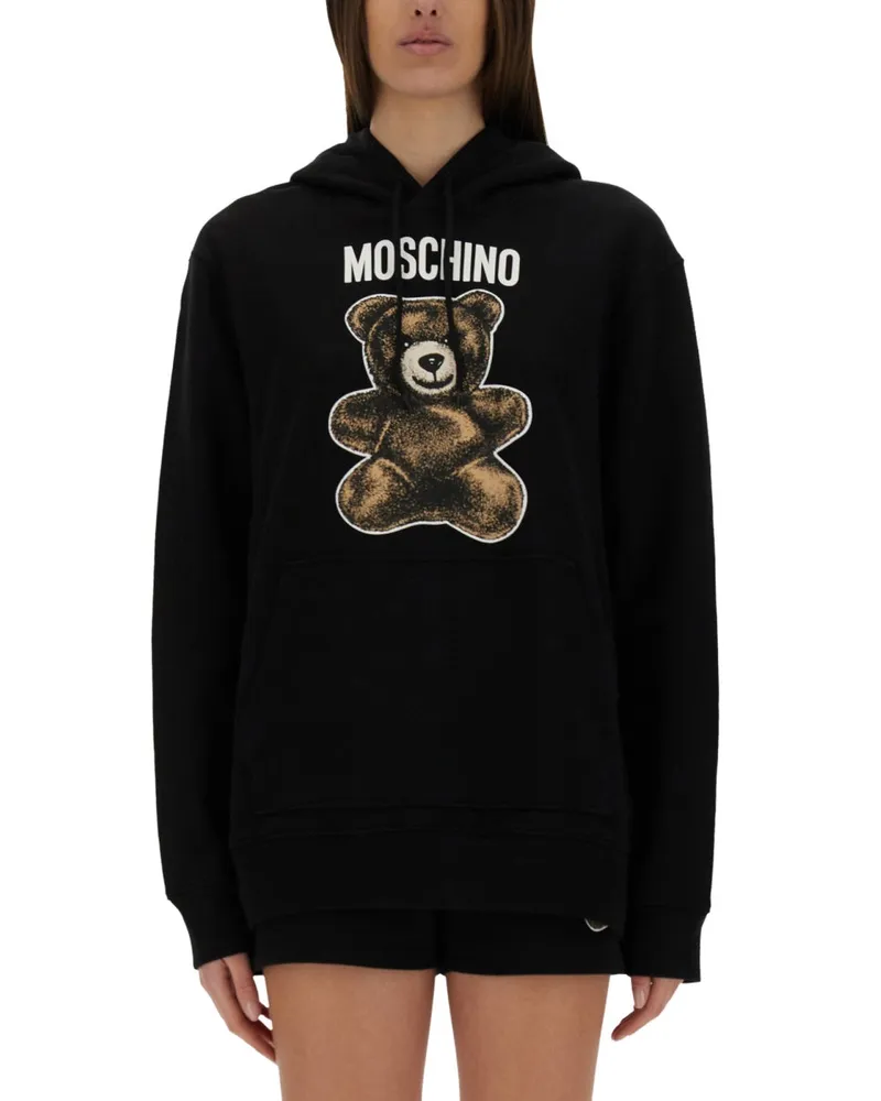 Moschino Hoodie Black