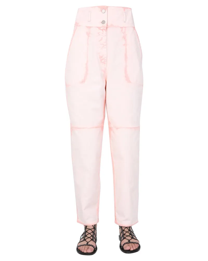 Alberta Ferretti Slouchy Fit Jeans Pink