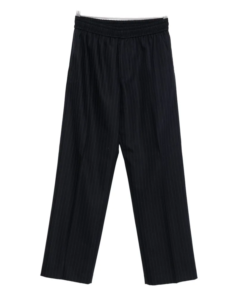 Golden Goose Goldene Gänsewolle Weitbeinhose Blue