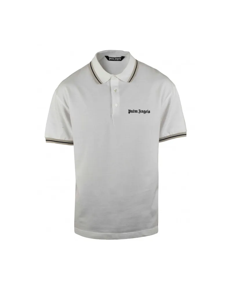 Palm Angels Polo White