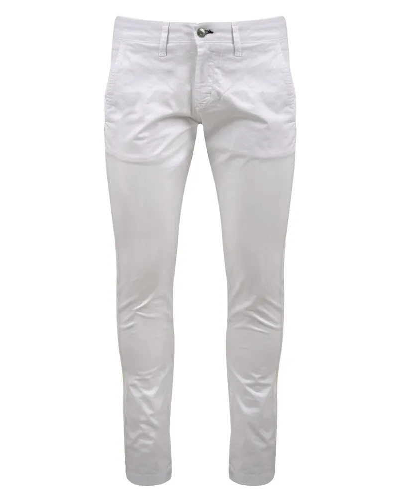 Daniele Alessandrini Hosen weiß White