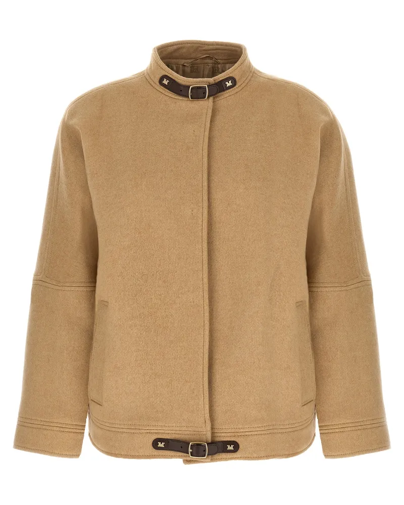 Max Mara Bomberjacke „Fascia Beige
