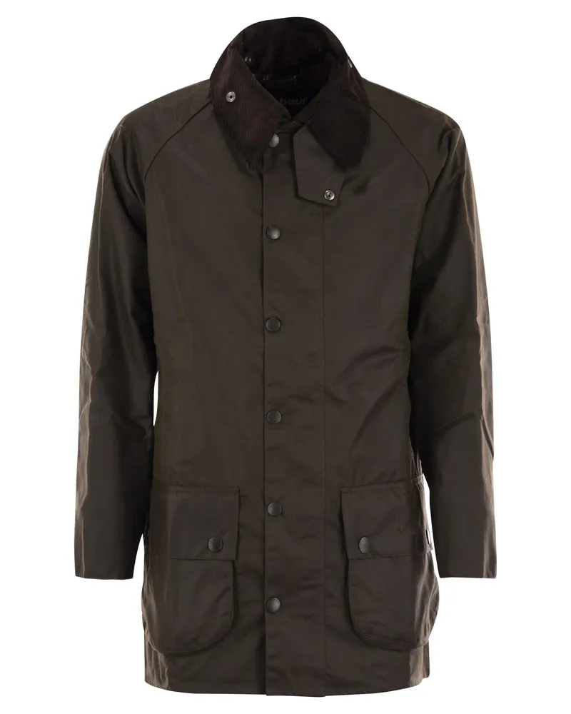 Barbour Classic Beaufort Wachste Baumwolljacke Olive