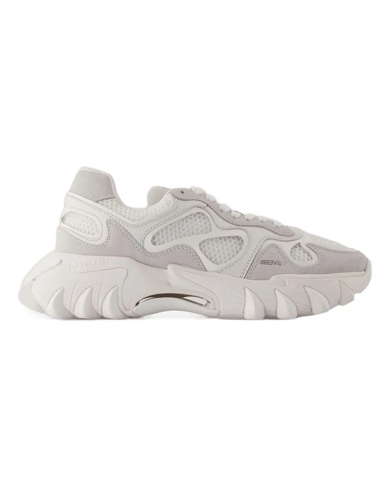 Balmain B East Sneakers  Leder weiß White