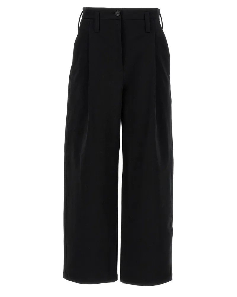 philosophy Philosophie Frontfaltenhose Schwarz