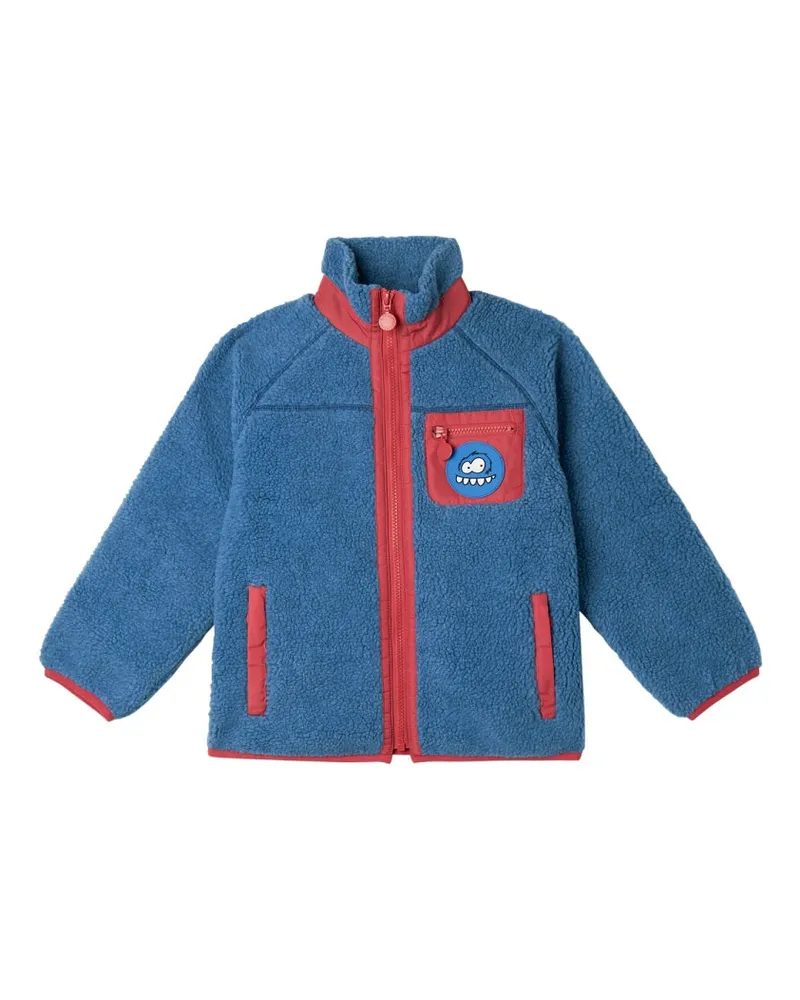 Stella McCartney Stella Mc Cartney Logo Jacke Blue