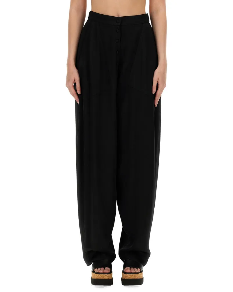 Stella McCartney Stella Mc Cartney Hohe Taillenhose Black