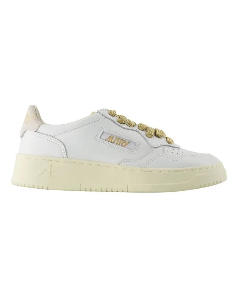 AUTRY Medaillengewinner Turnschuhe  Leder Weiß White