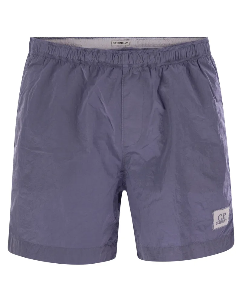 C.P. Company Schwimmshorts in Eco Chrome R Violet