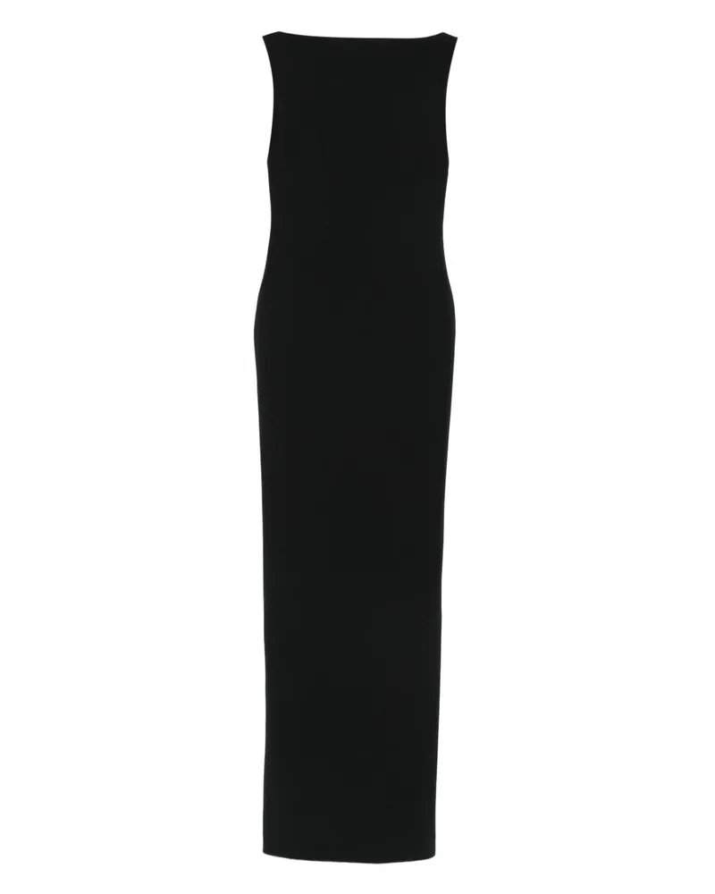 Solace London Trost London Imogen Langes Kleid Black