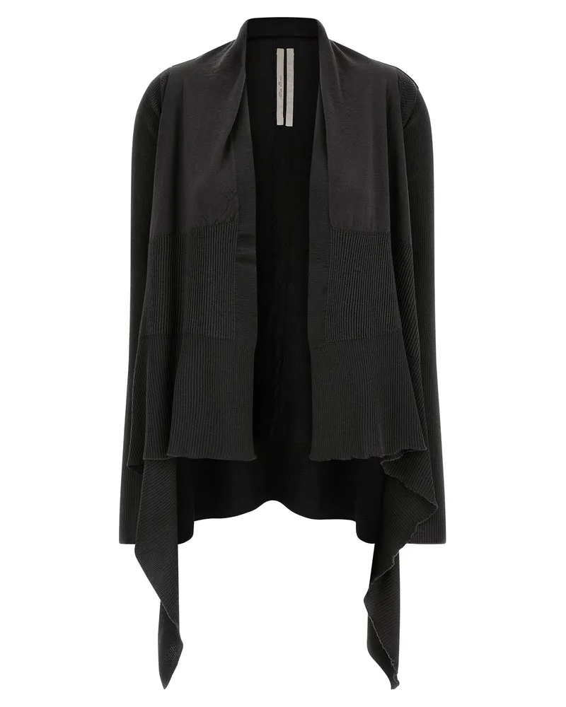 Rick Owens Strickjacke „Medium Wrap“ von Black
