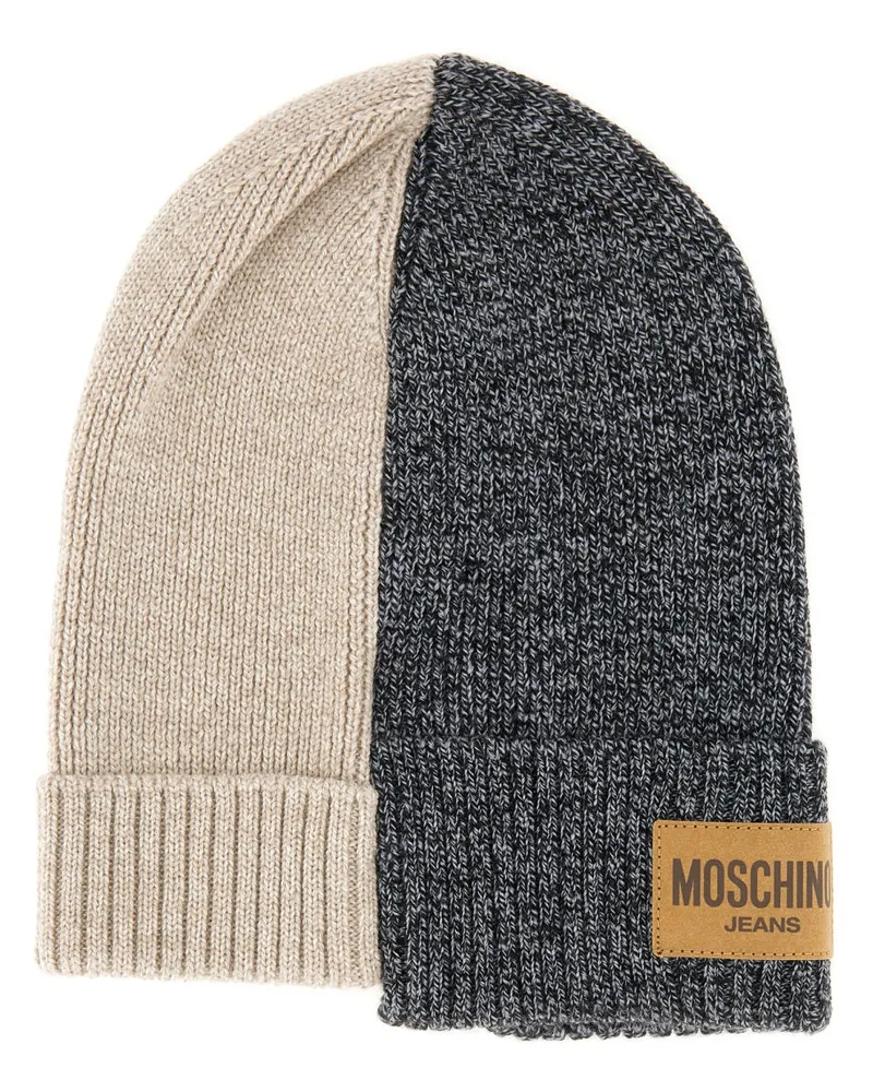 Moschino Moschino -Jeans -Wolle mit Logo Grey