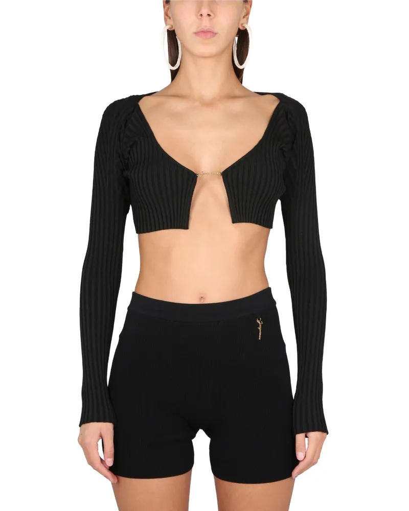 Jacquemus le Mahler Pralù Top Black
