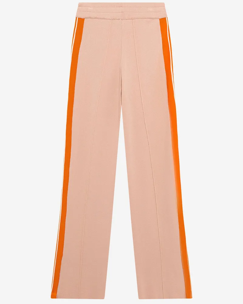AUTRY Hose aus Viskosemischung mit Logo Pink