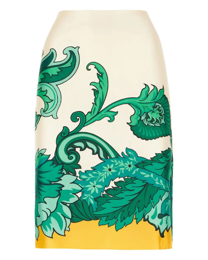 Etro Silk Midi Rock X0806