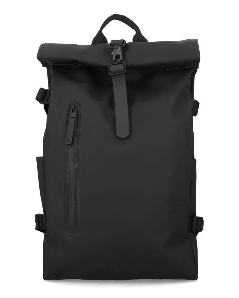 RAINS Regentaschen. Schwarz Black