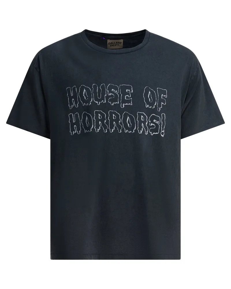 GALLERY DEPT. Galerie-Abteilung. „Horrors“-T-Shirt Grey