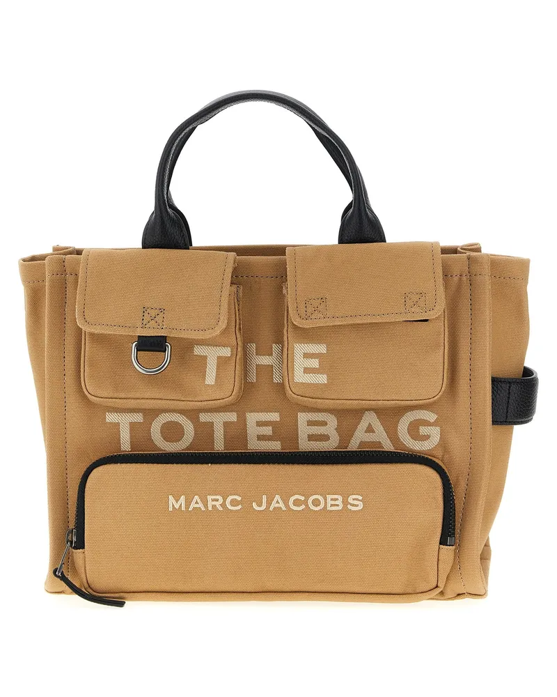 Marc Jacobs die Handtasche mit Medium Totentasche mit Ladung mit Medium Brown