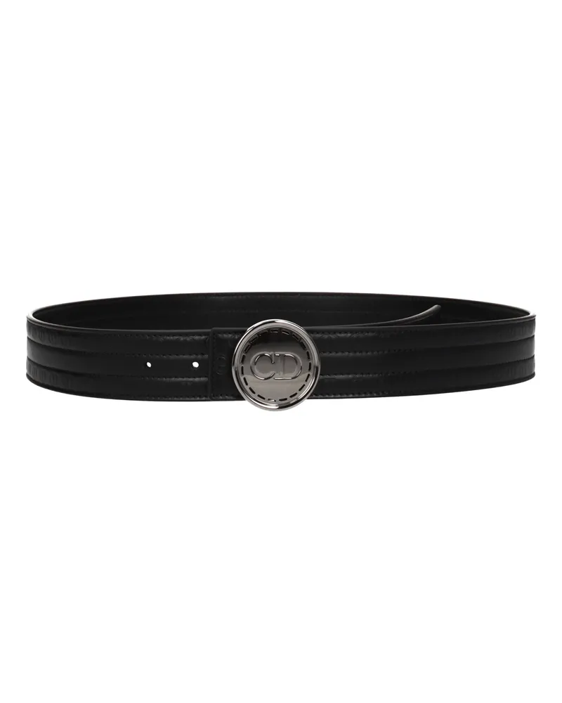 Dior Christliche Dior -Männer 's Ledergürtel schwarz -