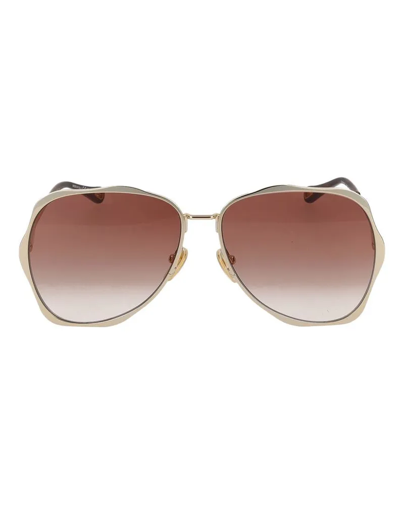 Chloé Sonnenbrille Chloé CH0183 S 003 Gold Gold Orange /14 /140 003