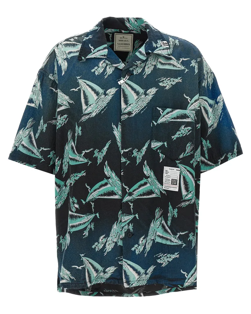 MIHARAYASUHIRO Vintage -Hemd Blue