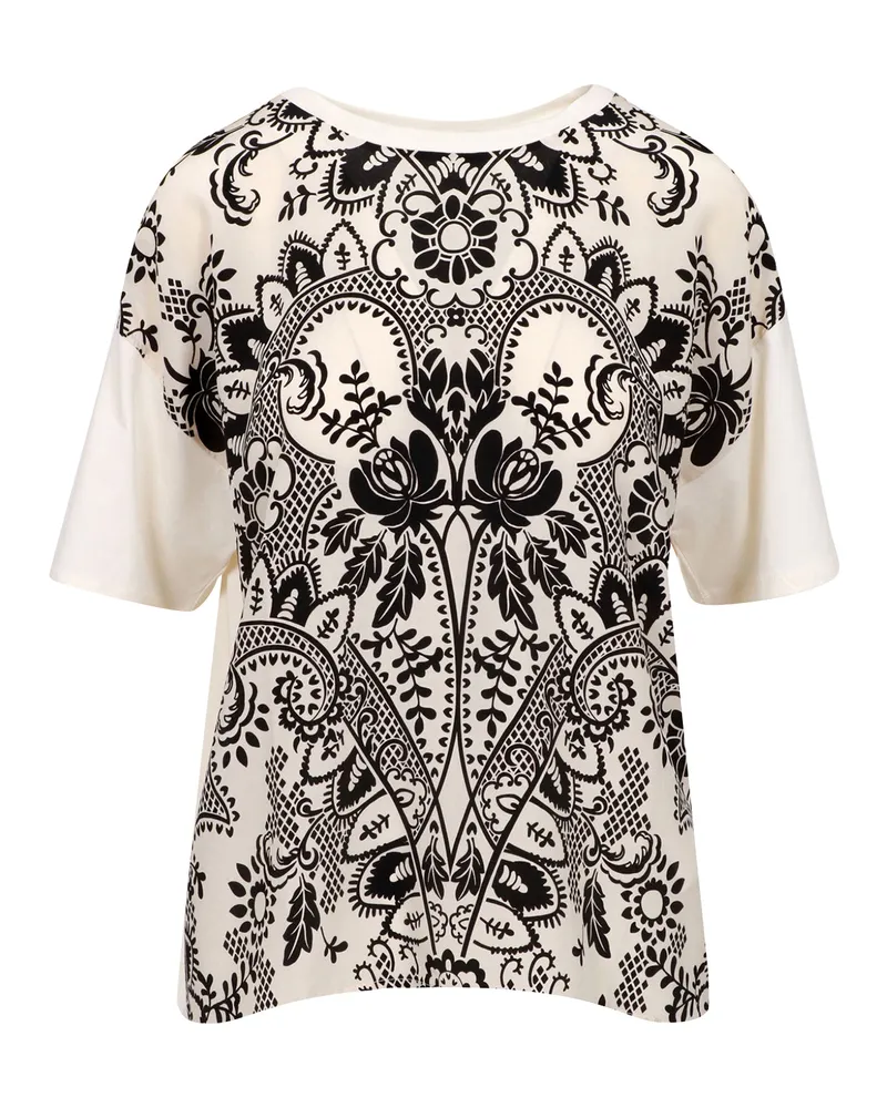 Max Mara T -Shirts und Polos Avorio+nero