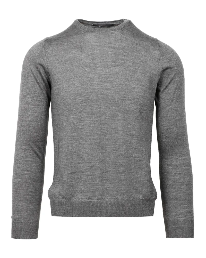 Tagliatore Pullover tauchte grau Dove