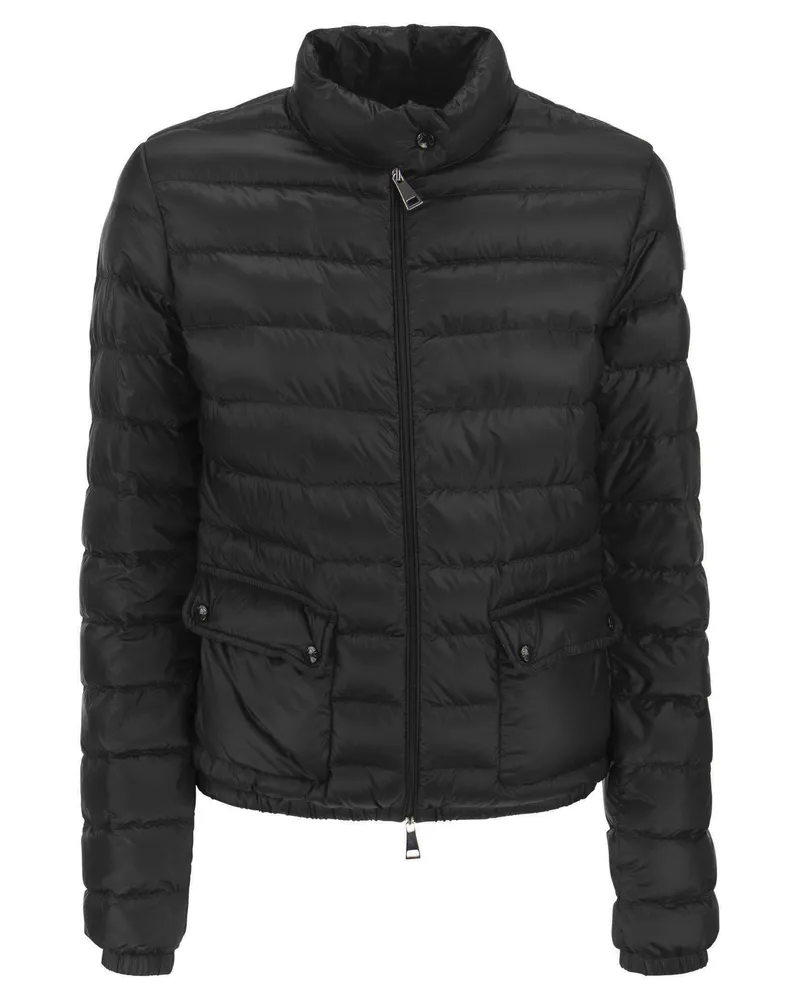 Moncler Lans Short Down Jacke Black