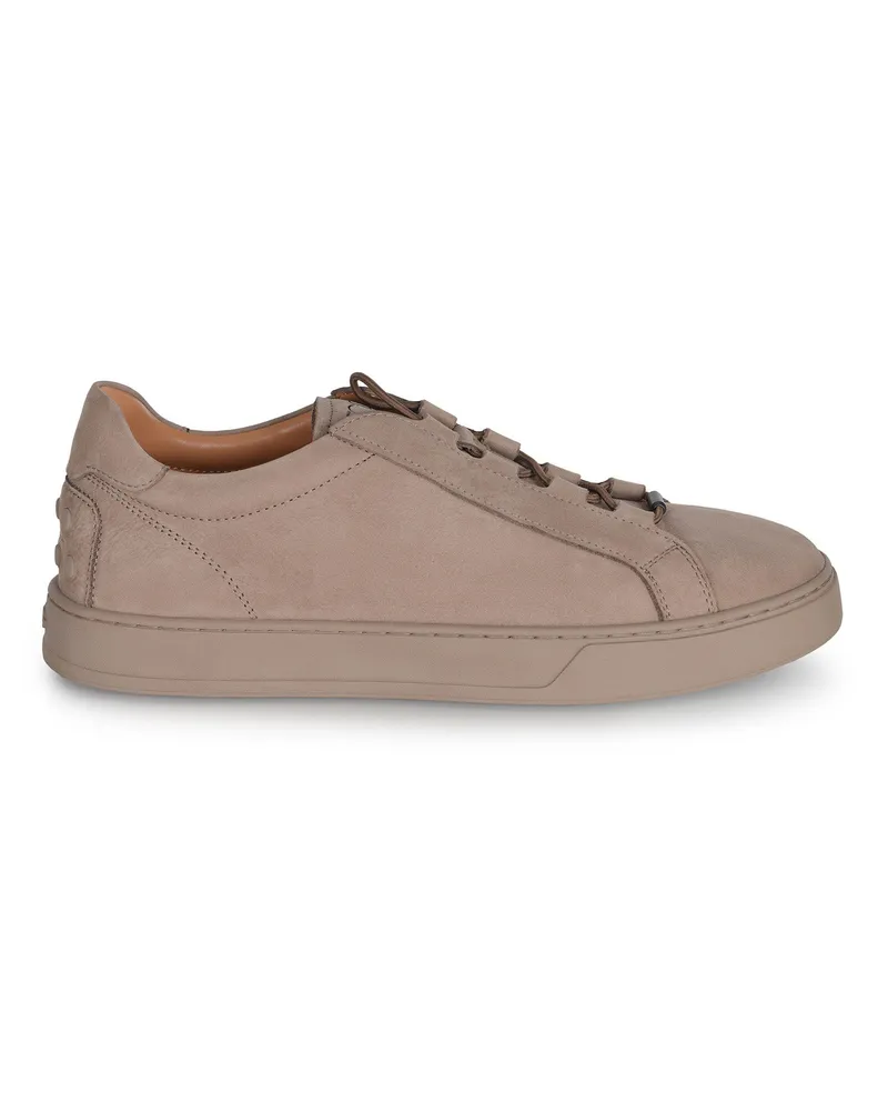 TOD'S Tod 's Sneaker aus Leder Beige