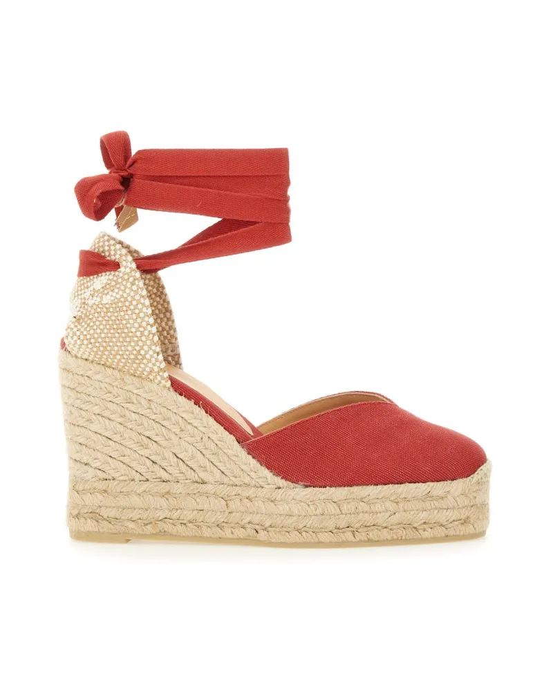 Castañer Espadrille "klar Red