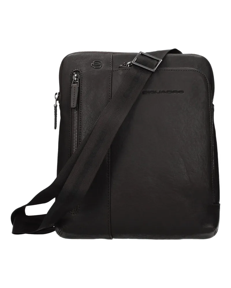 Piquadro Herrens Umhängetaschen Braun/Moro Head Leder -