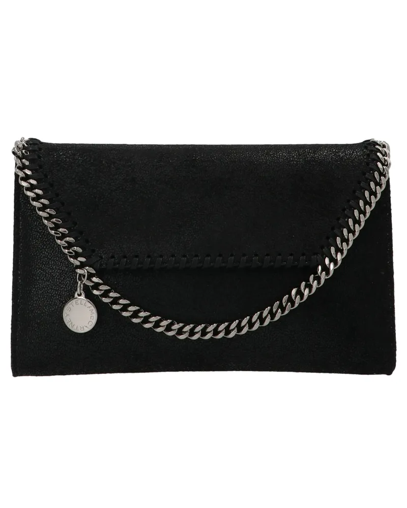 Stella McCartney Brieftasche an der Kette 'Falabella Black