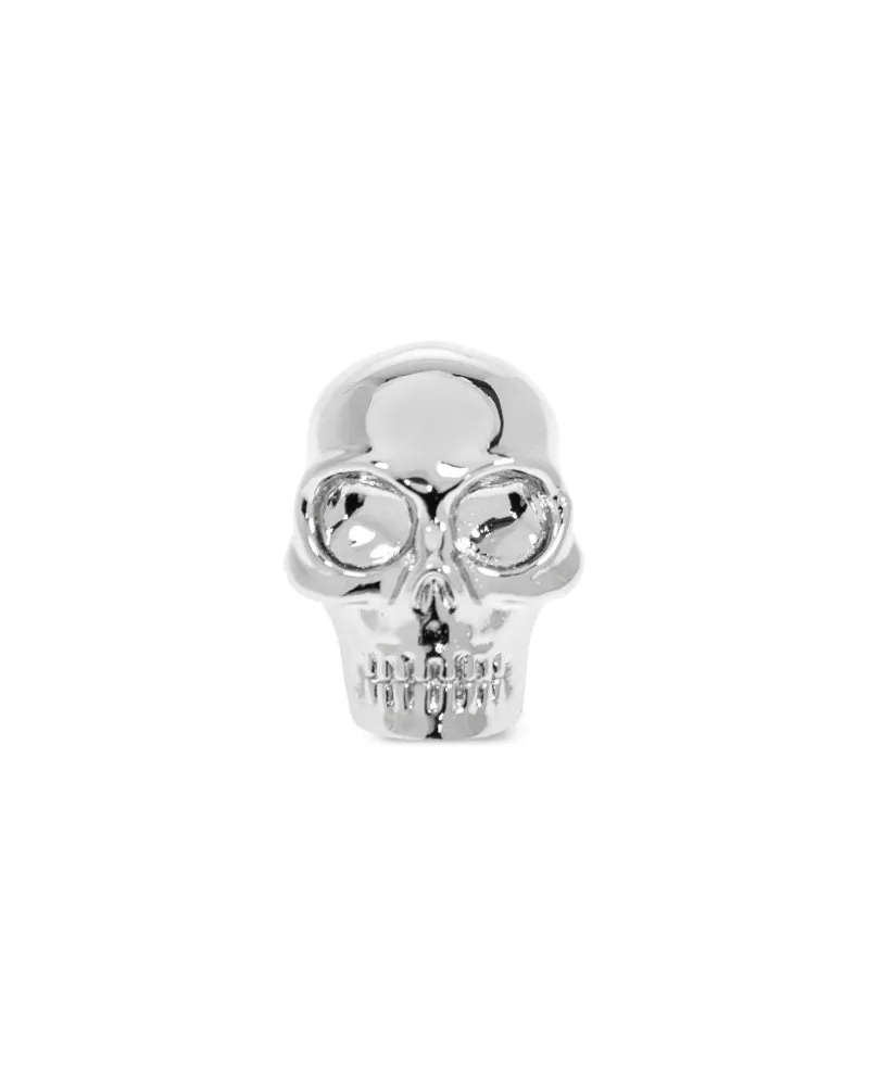 Alexander McQueen Skull Single Ohrring Silver