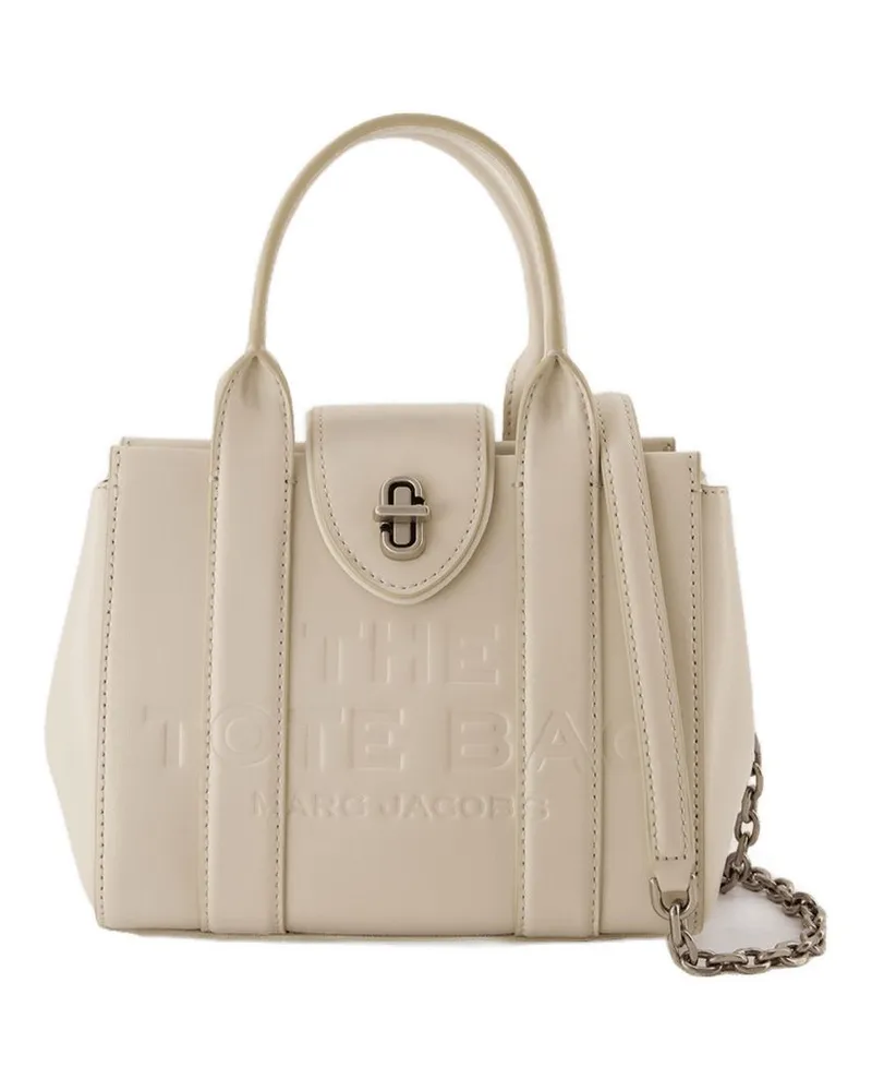 Marc Jacobs Die Mini -Tasche  Leder weiß Weiß