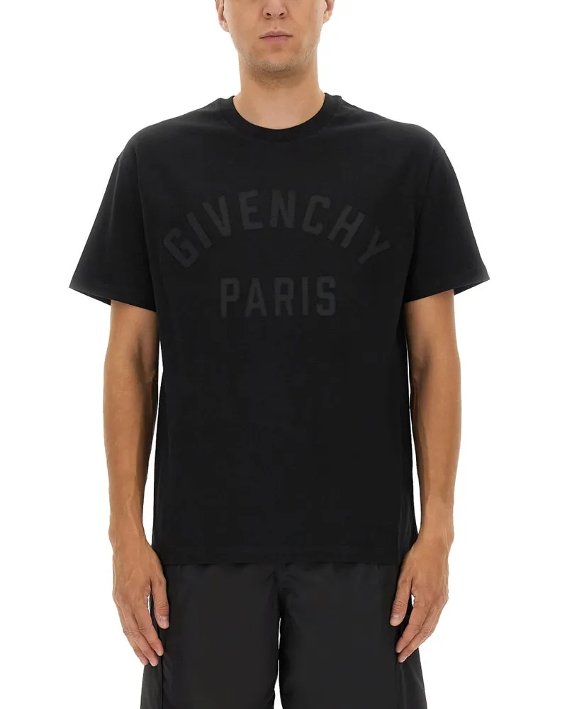 Givenchy T -Shirt mit Logo Black