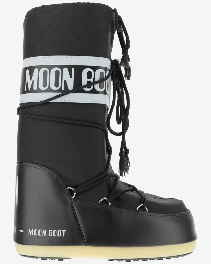 Moon Boot Mondstiefel -Ikon Nylon High Stiefel Black