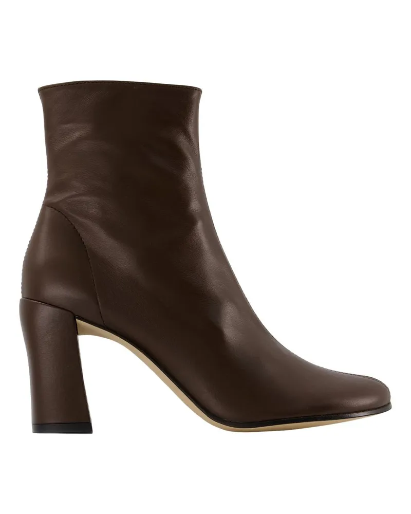by FAR Vlada -Knöchelstiefel bei weitem Lederbär Brown