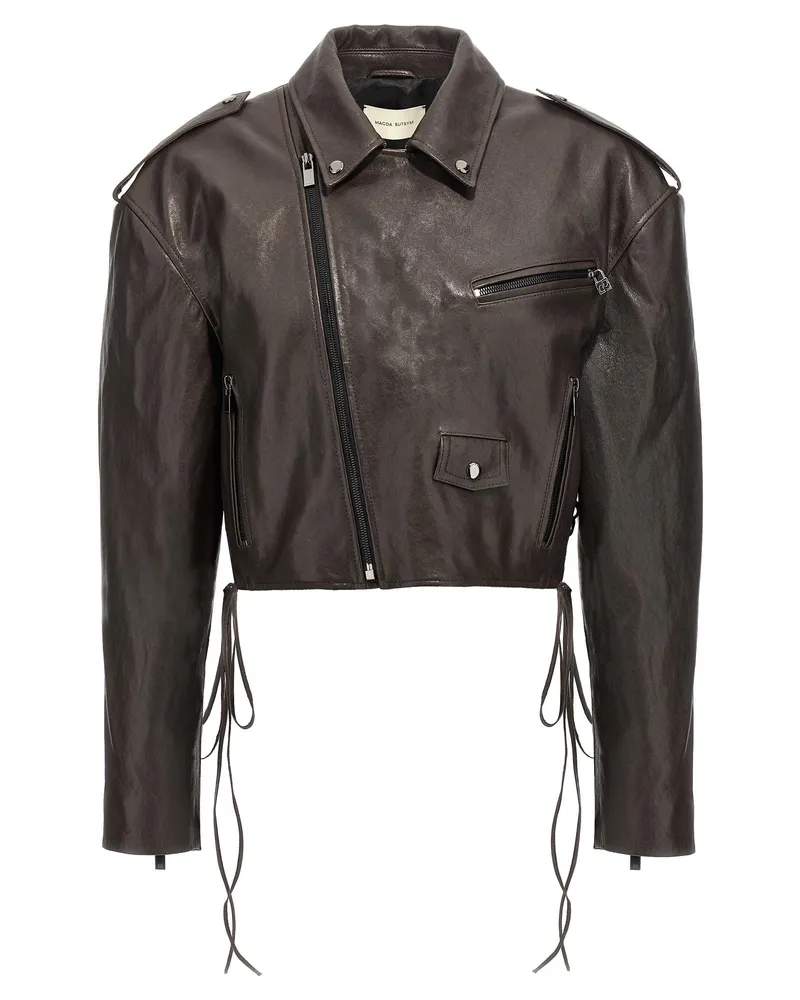 Magda Butrym 19' Bikerjacke Brown