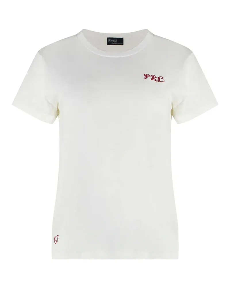 Ralph Lauren Ralph Lauren Baumwoll -T -Shirt White