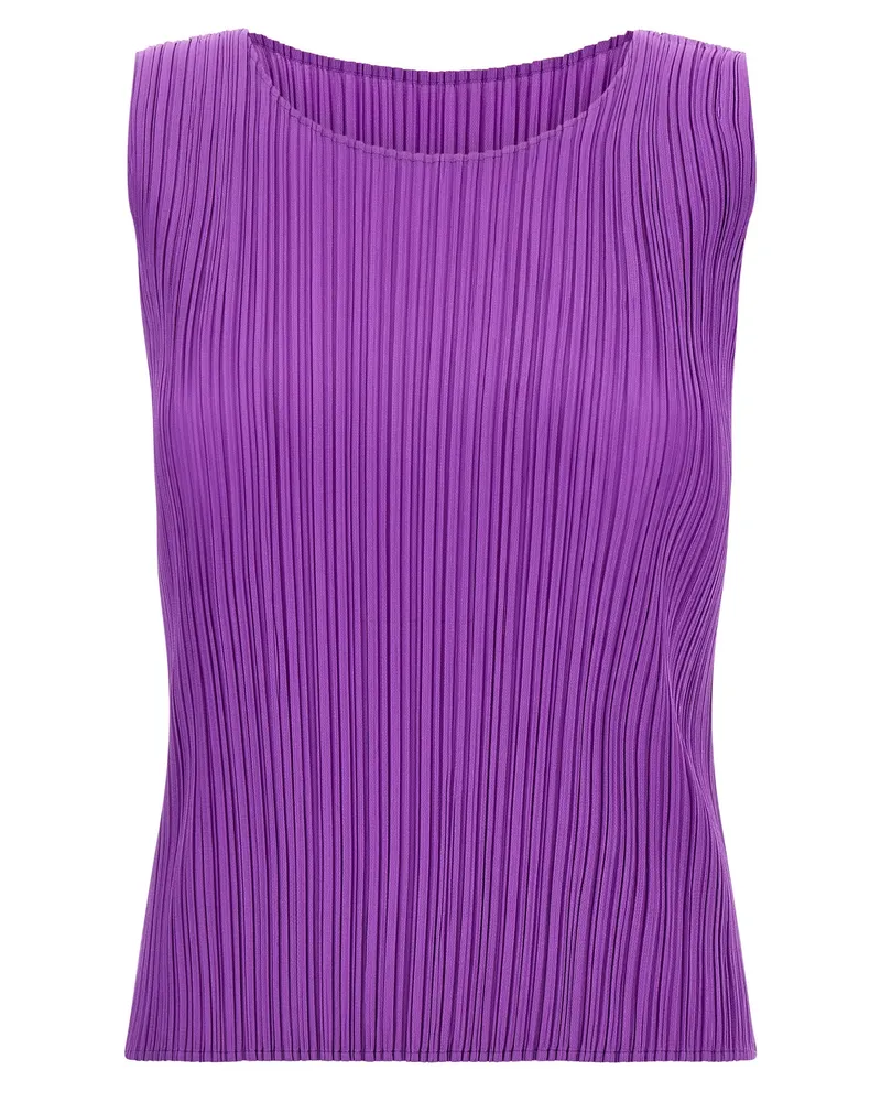 Issey Miyake Falten bitte Issey Miyake 'monatliche Farben: August' Top Purple