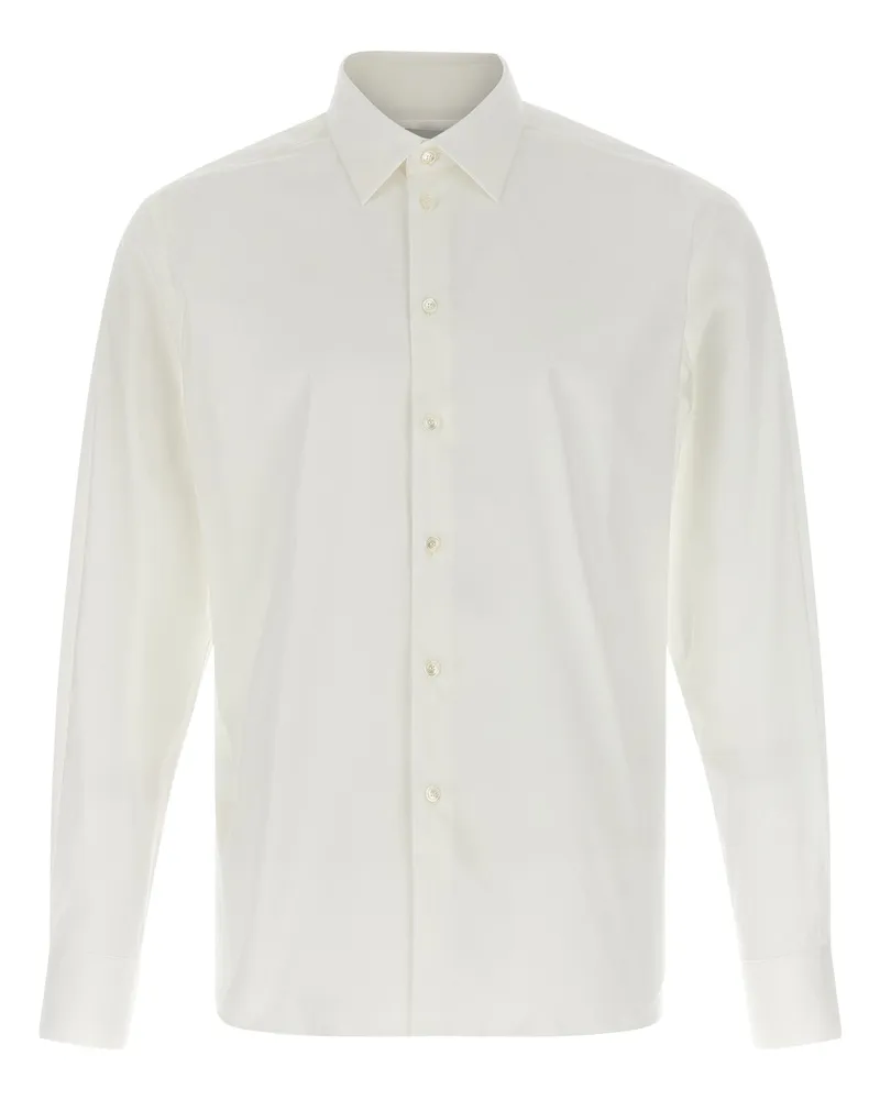 Ferragamo Poplin -Shirt White