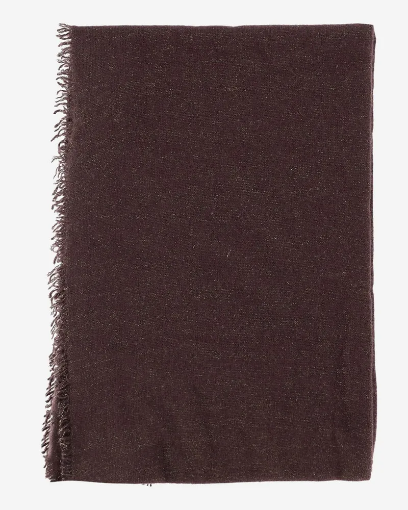 Faliero Sarti Alux Cashmere Mischschal Brown