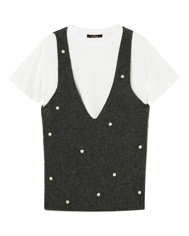 Twin-Set Twin -Set -T -Shirts und Polos Grigio