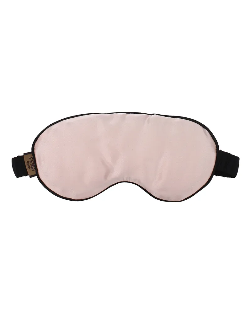 Fendi masken Nachtmaske Frau Seidenrosa -