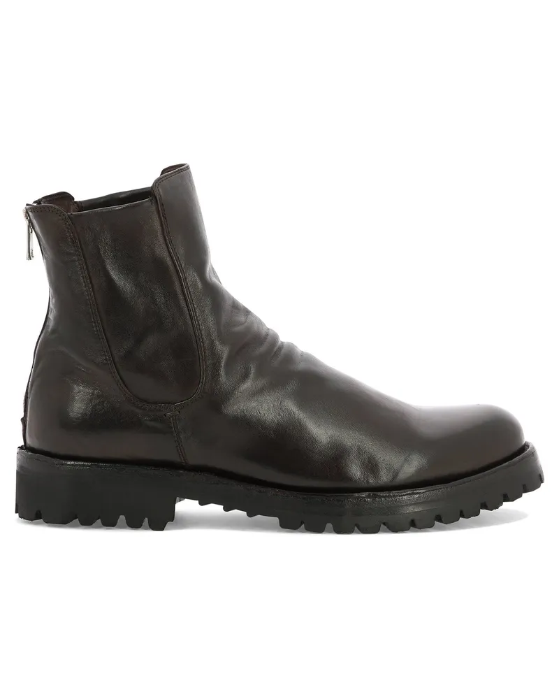 Officine Creative Italia Iconic Knöchelstiefel Braun