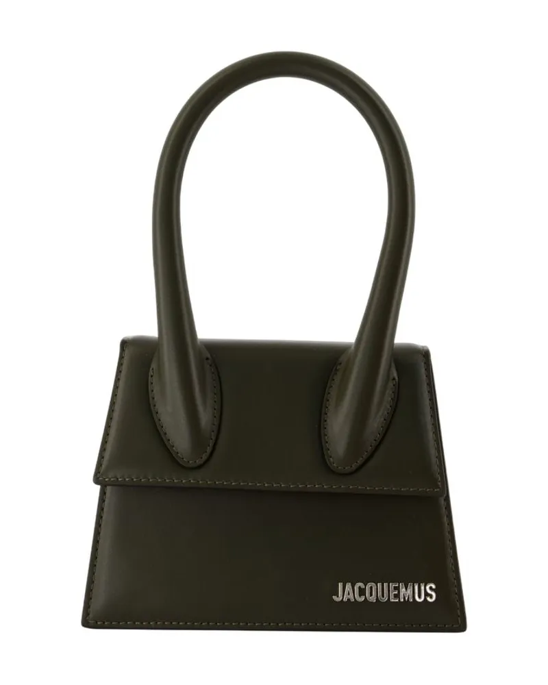 Jacquemus Le Chiquito Moyen  Ledergrün Grün