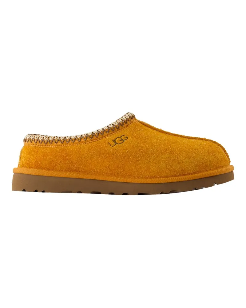 UGG M Tasman Shaggy Suede Maultiere  Leder Orange Orange